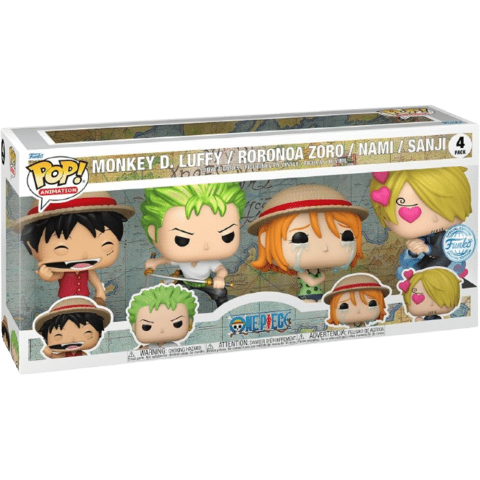 funko pop one piece refresh 4 pack visuel produit