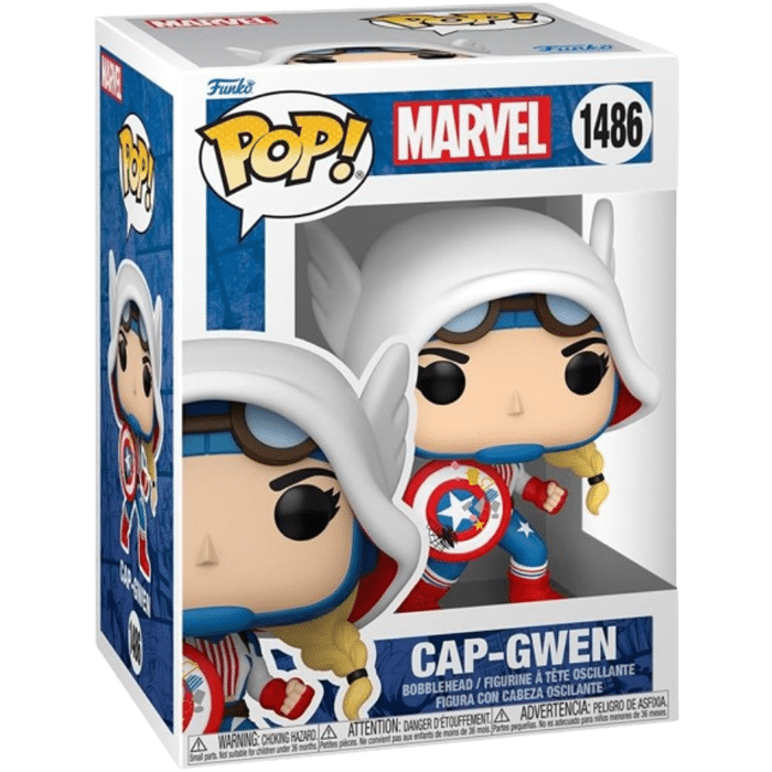 funko pop marvel cap gwen visuel produit
