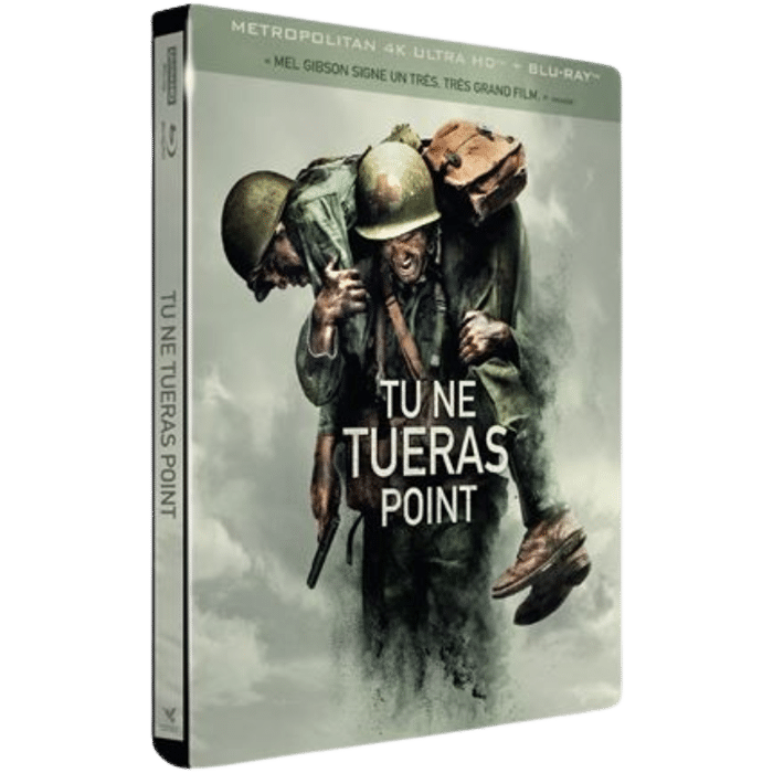 tu ne tueras point collector 4k steelbook visuel produit