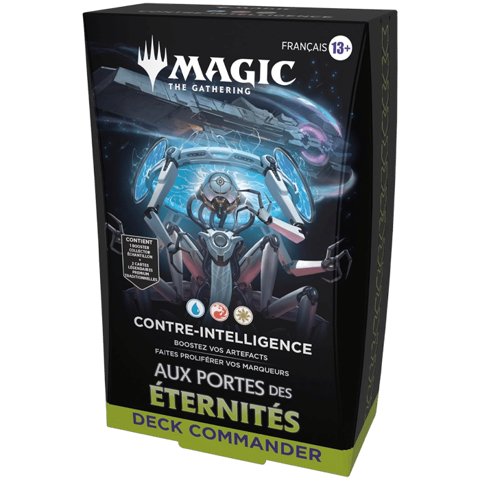 deck commander magic contre intelligence visuel produit