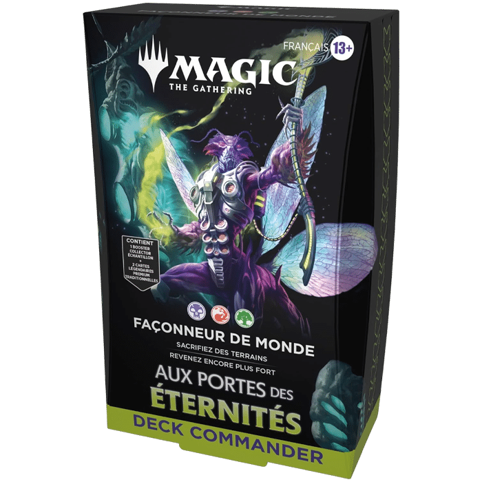 deck commander magic faconneur de monde visuel produit