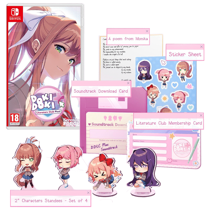 doki doki litterature club plus switch visuel produit