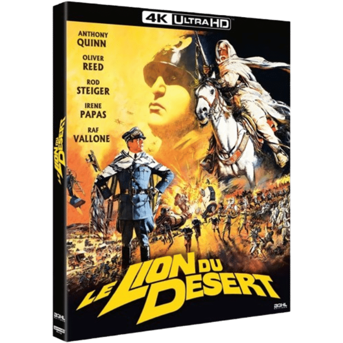 Le Lion du désert Blu Ray 4K definitif produit