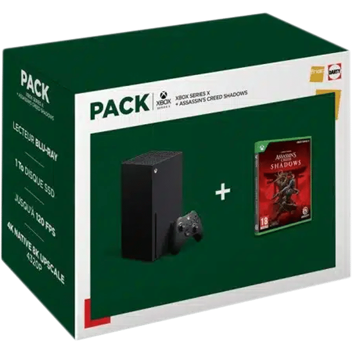 Pack Xbox Series X Assassin's Creed Shadows produit