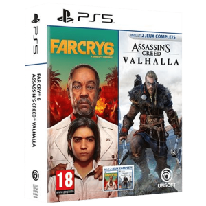 compilation far cry 6 assassins creed valhalla ps5 produit