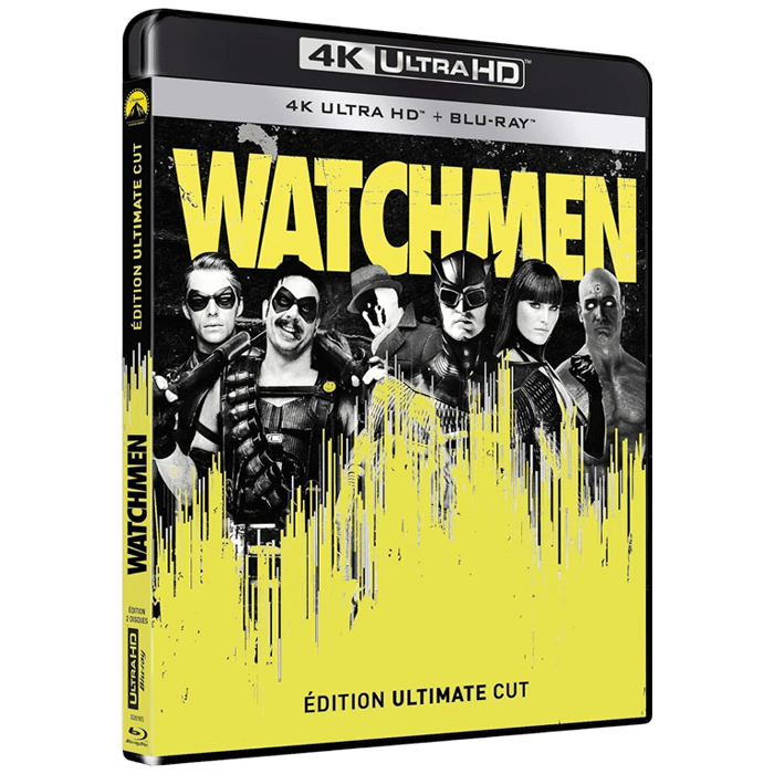 Watchmen Ultimate Cut en Blu-Ray 4K + Blu-Ray produit