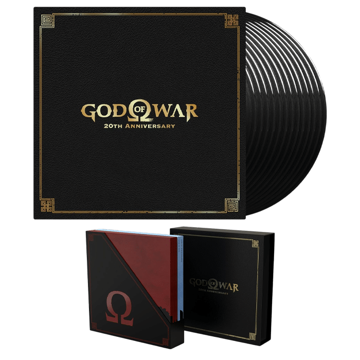coffret vinyles god of war 20th anniv noir visuel produit