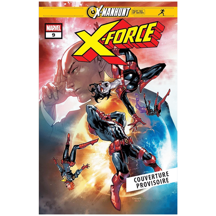 comic collector x men x manhunt visuel produit