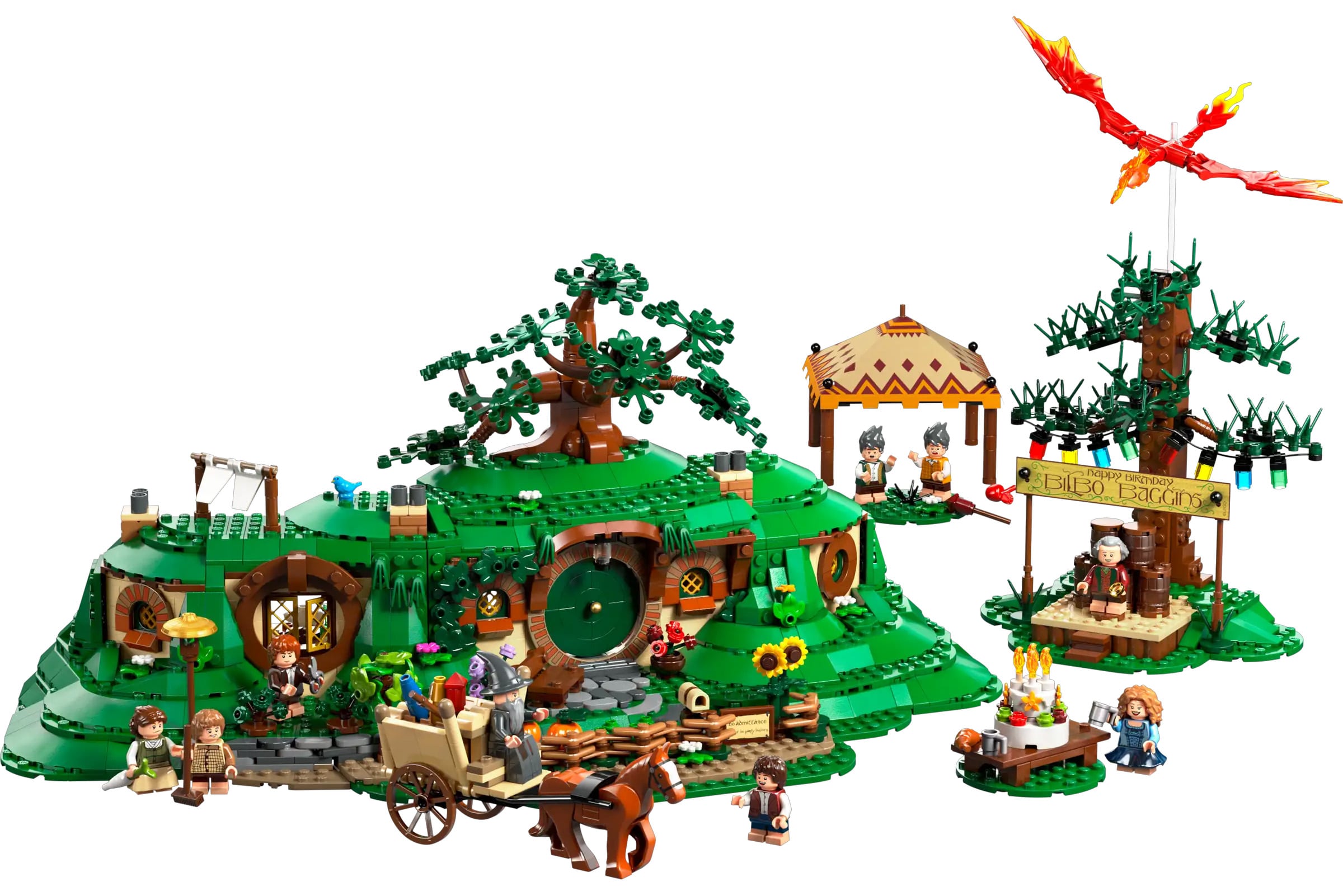 lego 10354 comté seigneur des anneaux détail 1