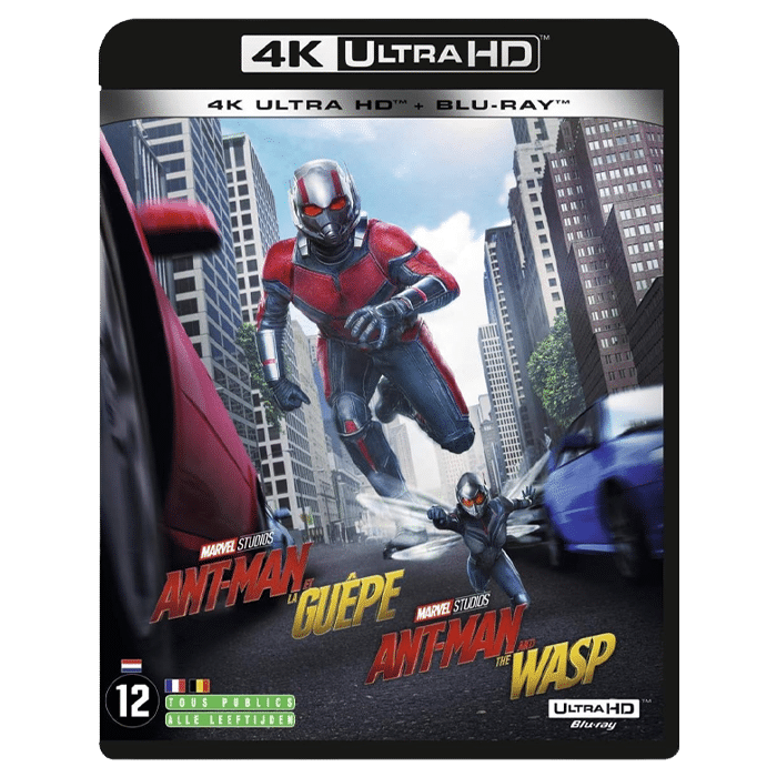 Ant-Man et la Guêpe en Blu Ray 4K PRODUIT