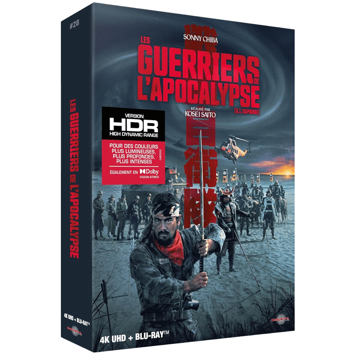 Les Guerriers Apocalypse Blu Ray 4K produit