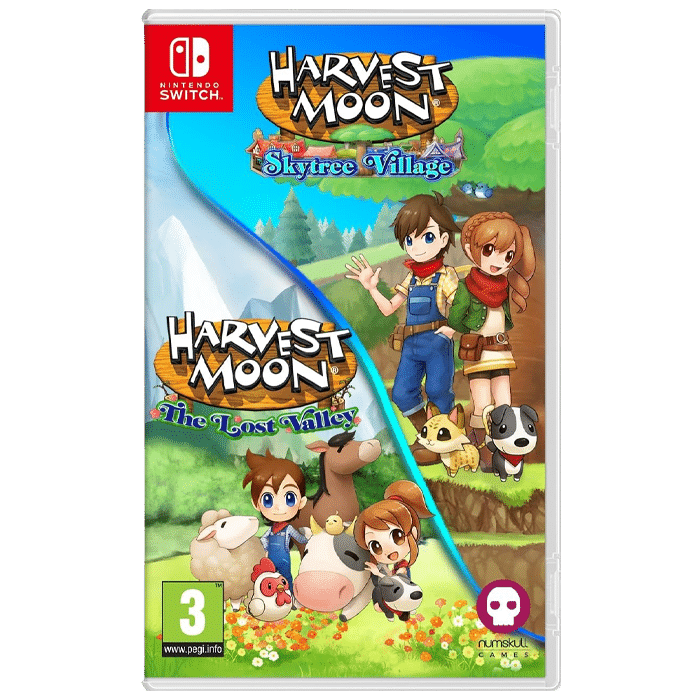 harvest moon the lost valley skytree village sur switch visuel produit