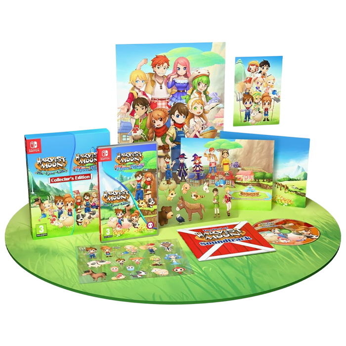 harvest moon lost valley et skytree village collector switch visuel produit