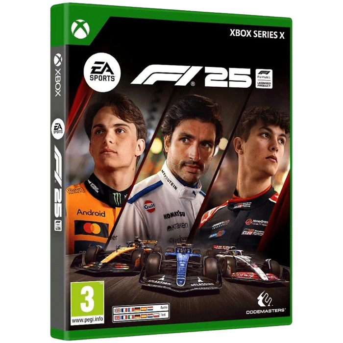 f1 25 sur xbox series visuel produit