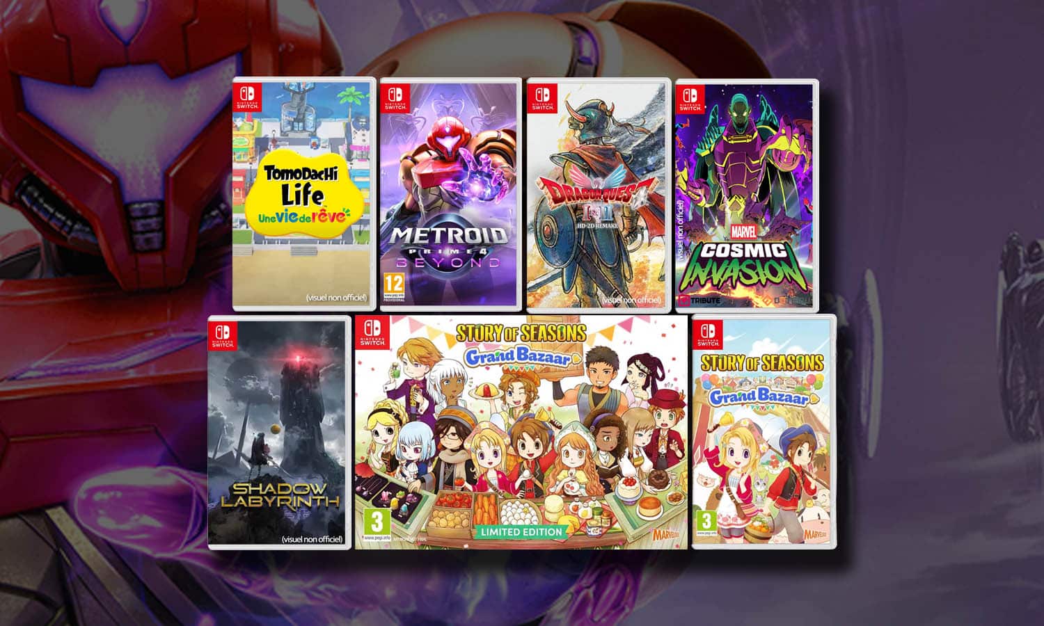 SLIDER Nintendo Direct Mars 2025 le Récap