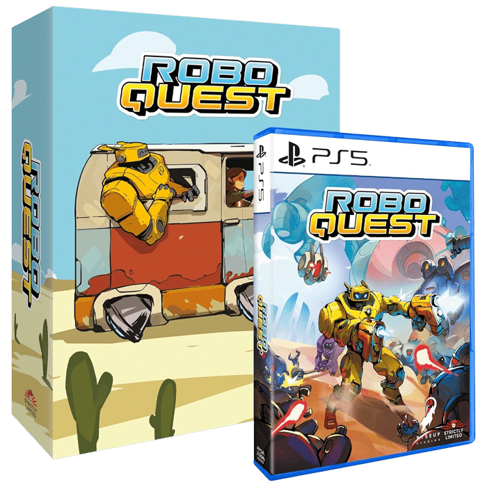 roboquest deluxe limited sur ps5 visuel produit
