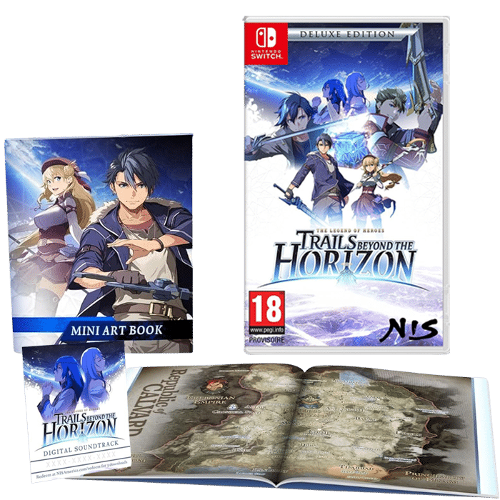 the legend of heroes deluxe sur switch visuel produit