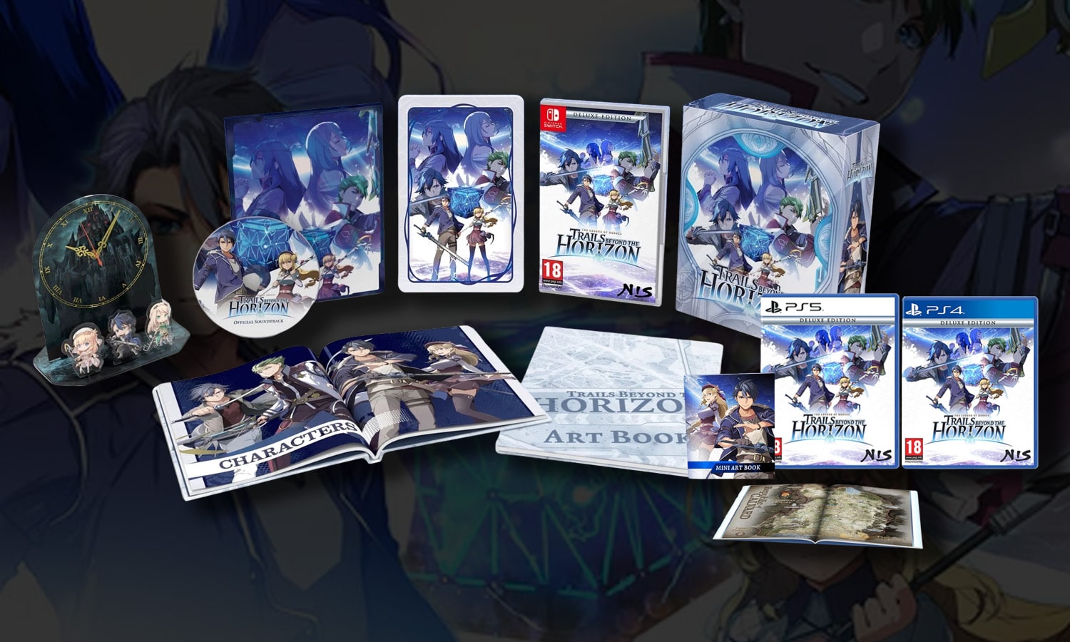 trails beyond the horizon récap des éditions physiques ps5 switch et ps4 slider
