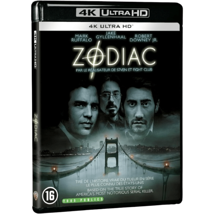 Zodiac Blu Ray 4K defintif produit