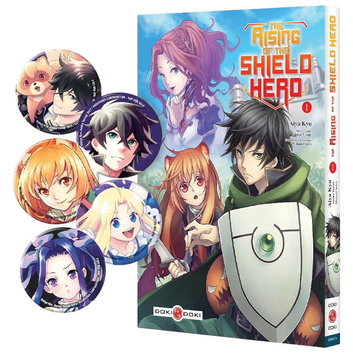the rising of the shield hero tome 1 edition limitee visuel produit