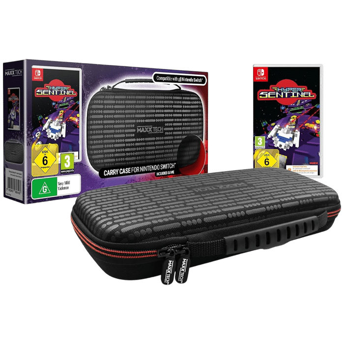 hyper sentinel et sacoche sur switch visuel produit