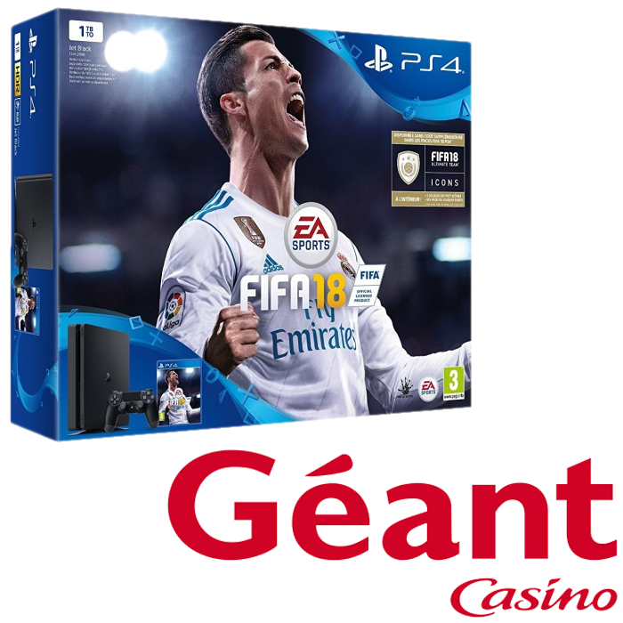 pack ps4 slim 1 To fifa 18 offre casino