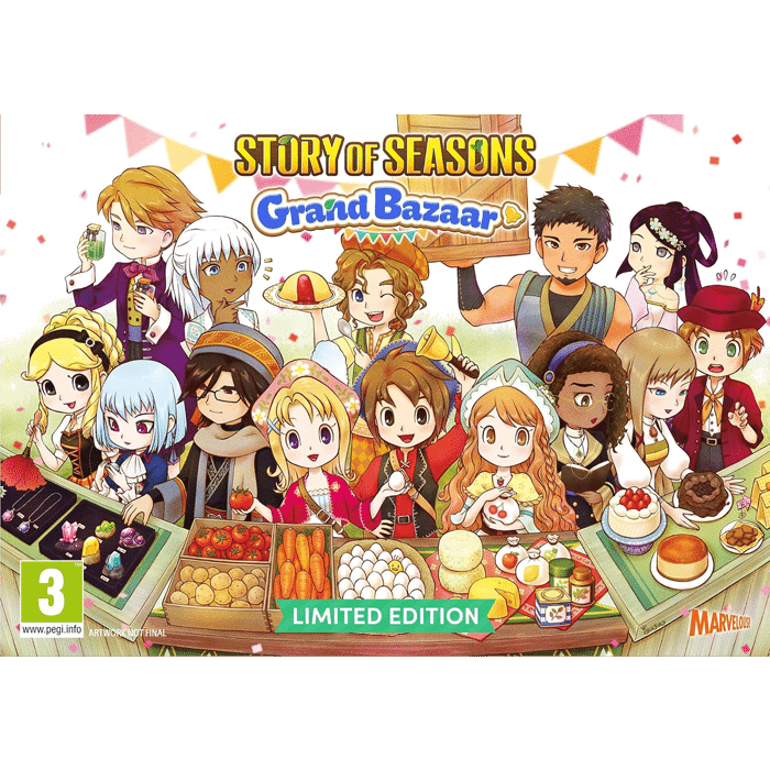 Story of Seasons Grand Bazaar Limited Edition Switch 2 produit