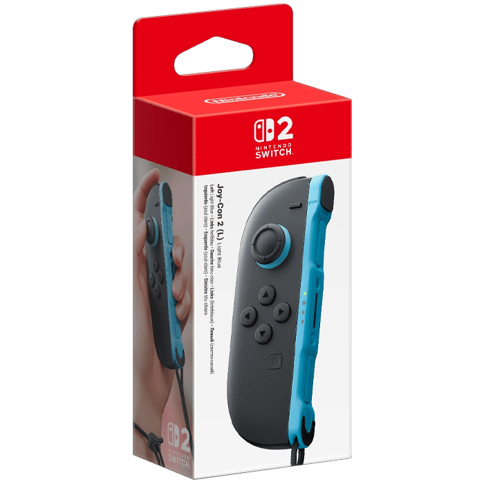 joy con 2 gauche bleu clair sur switch 2 visuel produit