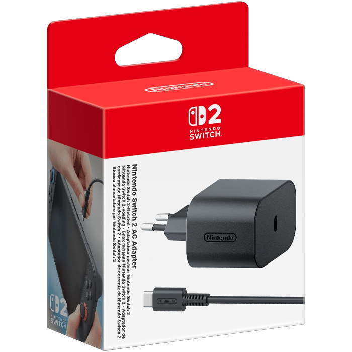 adaptateur secteur sur switch 2 visuel produit