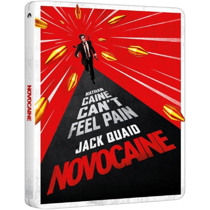 novocaine blu ray 4k steelbook visuel produit