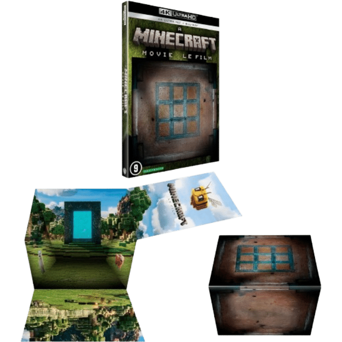 Minecraft Le Film 4K Collector provisoire v2 produit