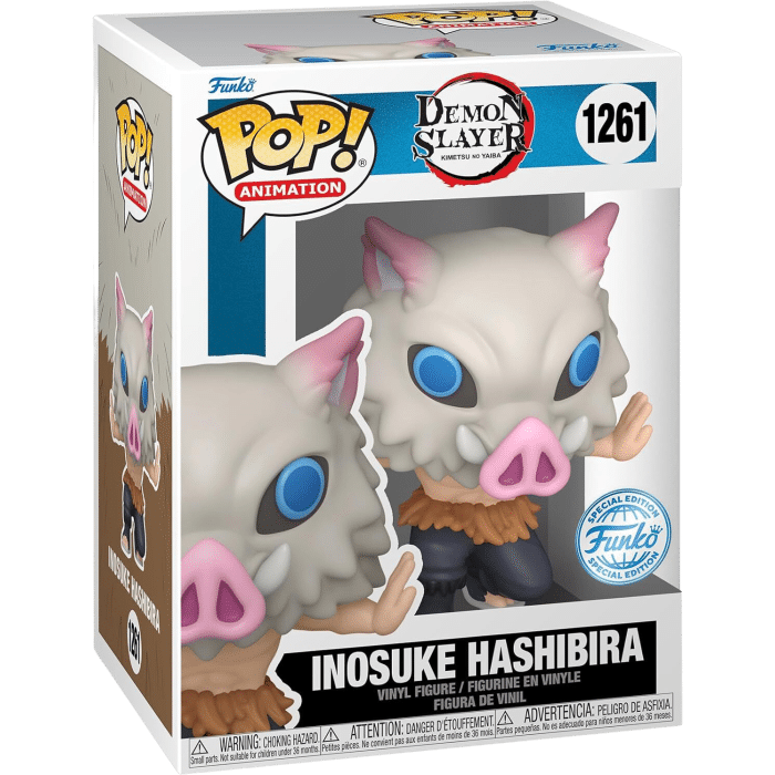 funko pop demon slayer inosuke 7th form visuel produit