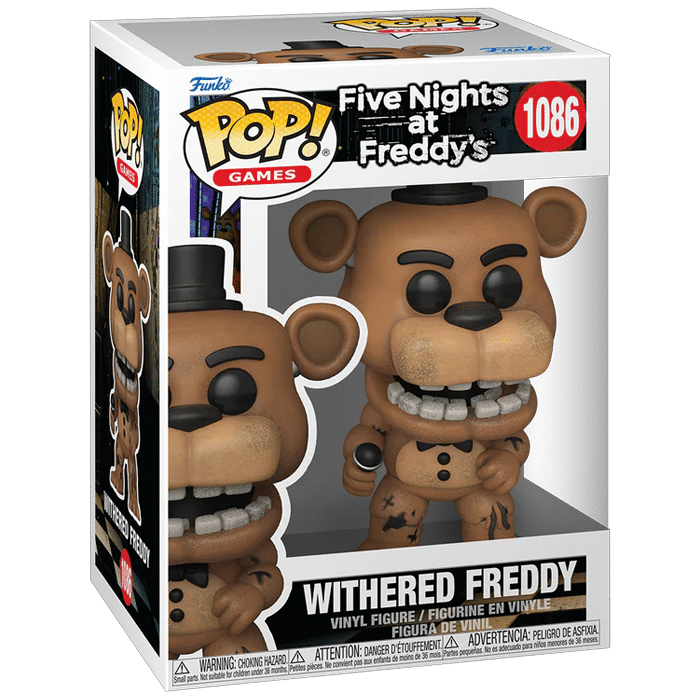 visuel produit funko pop five nights at freddy's withered freddy