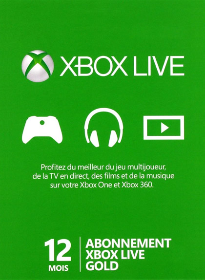 abonnement xbox live pas cher 