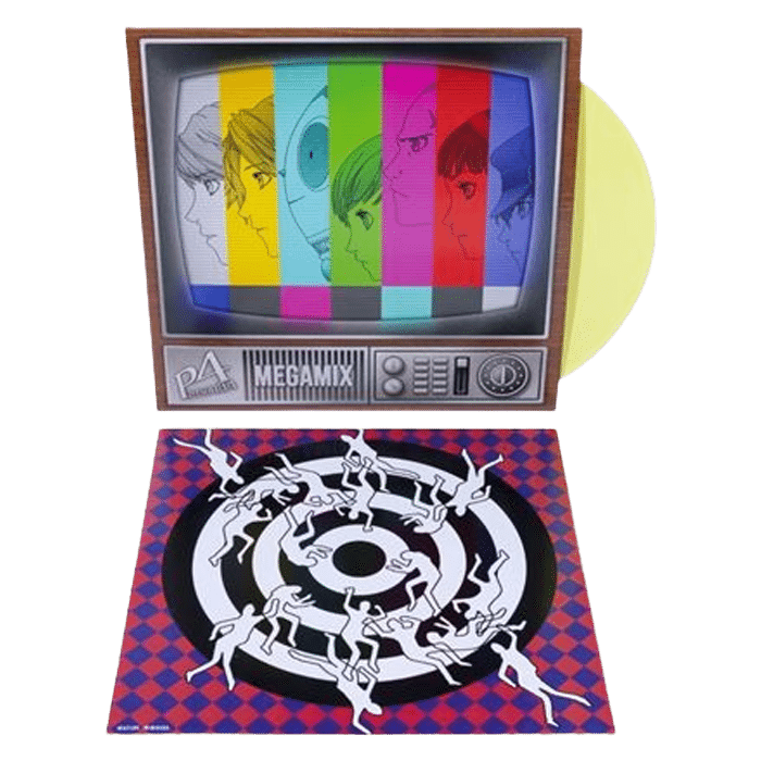 vinyle persona 4 megamix visuel produit