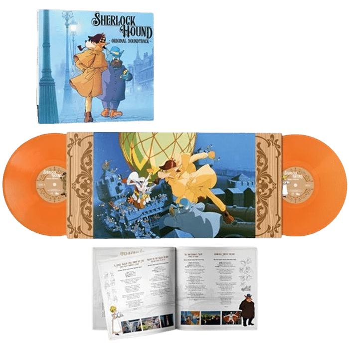 sherlock hound original soundtrack 2lp visuel produit
