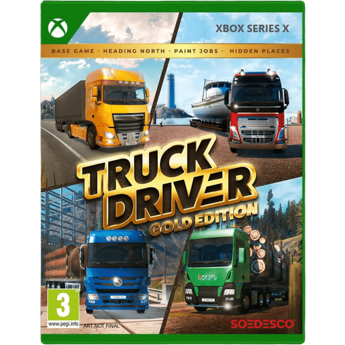 truck driver gold edition sur xbox series visuel slider