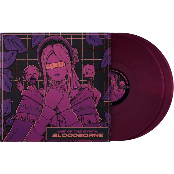 vinyle bloodborne age of the synth visuel produit