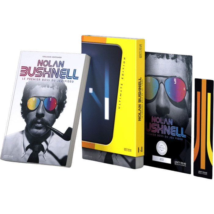nolan bushnell 1er boss du jeu video collector visuel produit