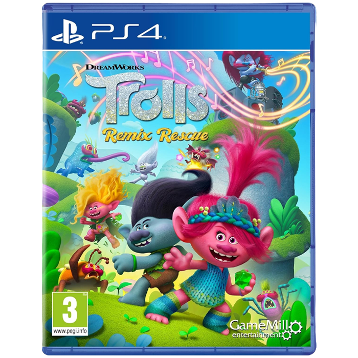 Trolls Remix Rescue sur PS4 def produit