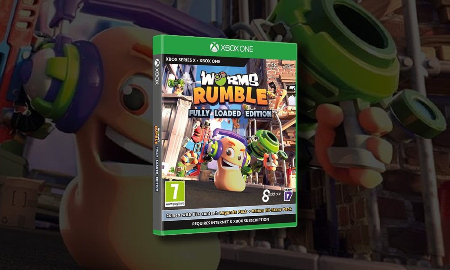 Worms Rumble Fully Loaded Edition sur Xbox