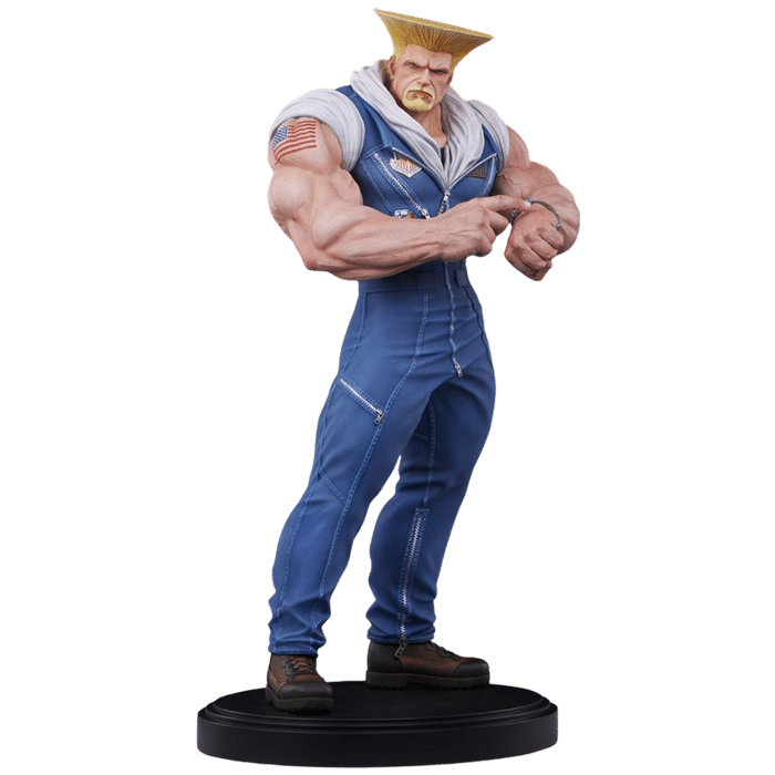street fighter 6 guile deluxe statue 14 visuel produit