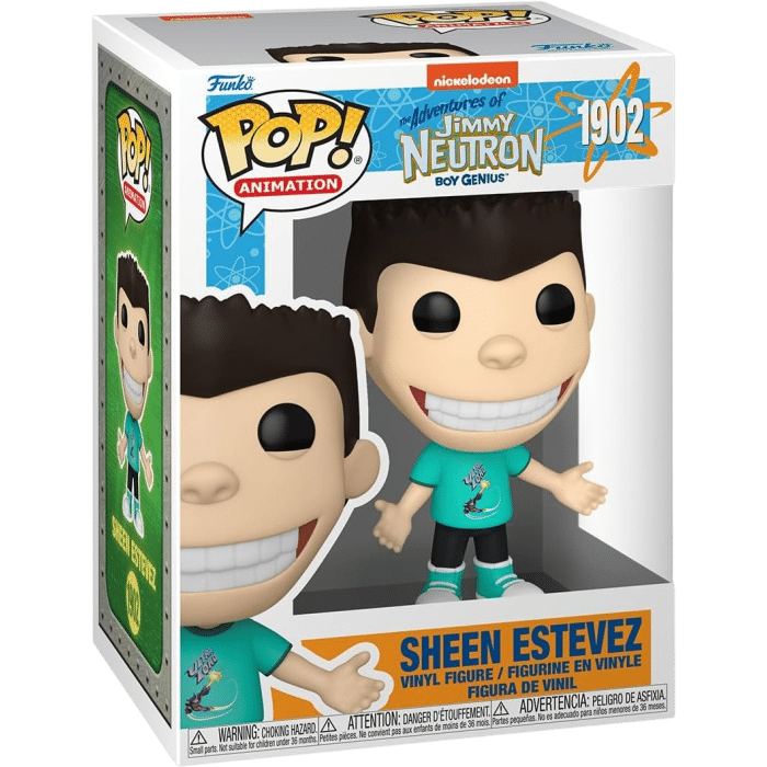funko pop jimmy neutron sheen estevez visuel produit