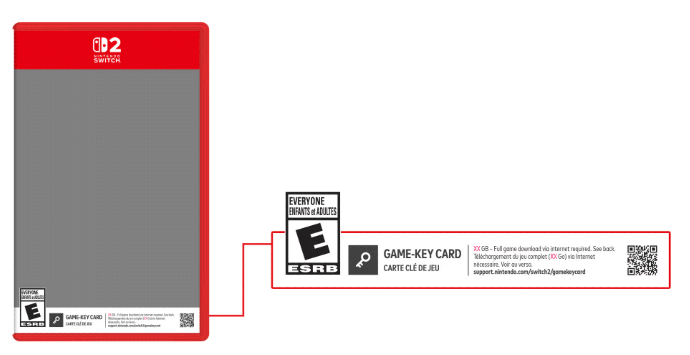 cartouche game key card