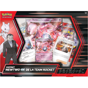 Pokémon EV10 Coffret Mewtwo Ex De La Team Rocket def produit