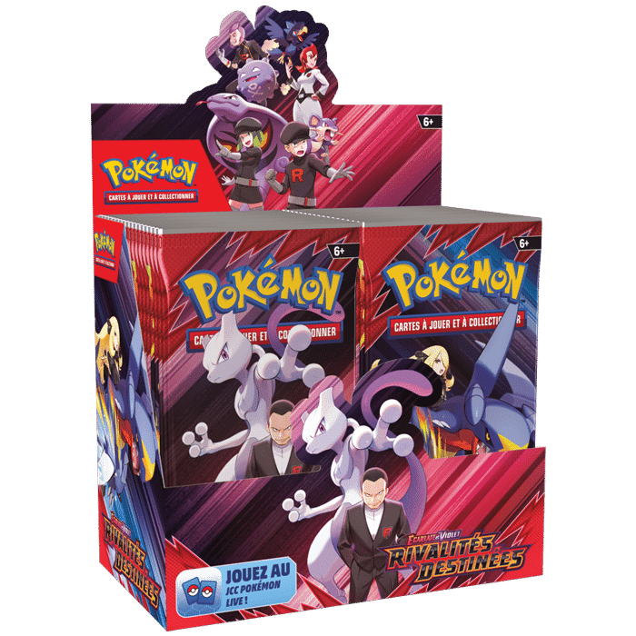 Pokémon EV10 Displa 36 boosters Rivalités Destinées produit