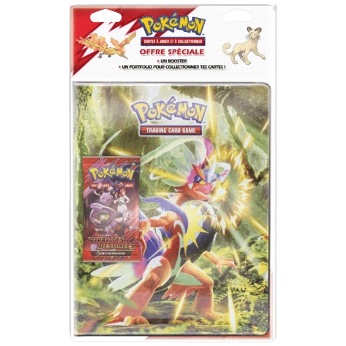 Pokémon EV10 Portfolio + 1 Booster produit