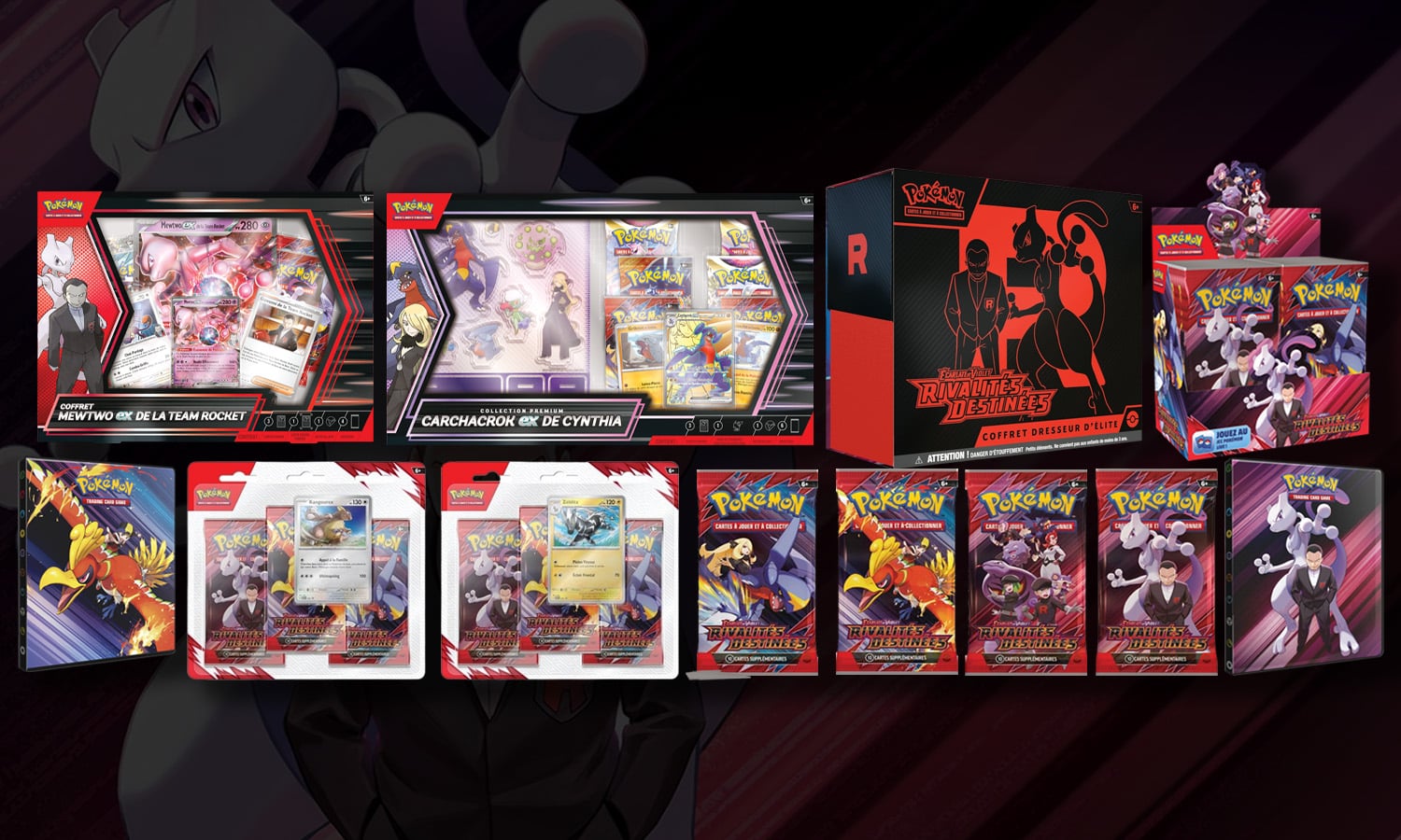 pokémon ev10 slider news récap coffrets