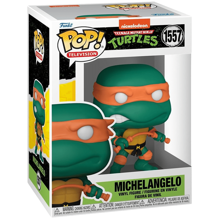 Funko Pop Tortues Ninja S4 Michelangelo produit-Récupéré