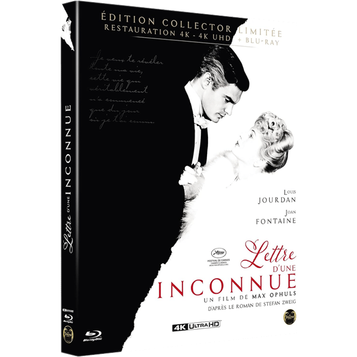 Lettre d'une inconnue Collector 4K produit v2